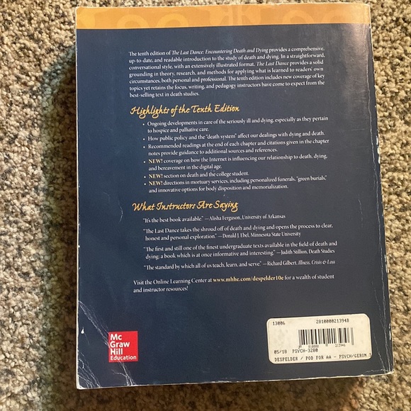 Death & Dying Textbook - Picture 2 of 2